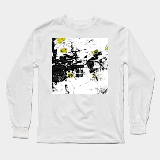 Abstract Calligraphy Long Sleeve T-Shirt